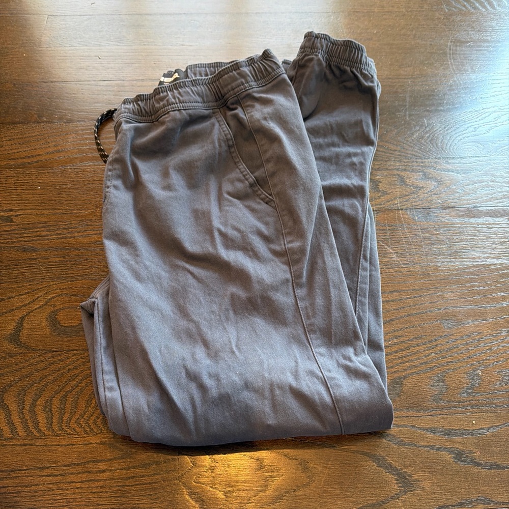Men's Casual Drawstring Jogger Pants - Blue